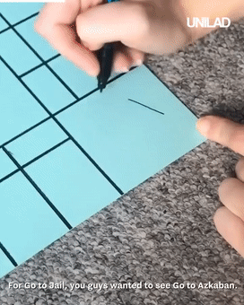 哈利波特被妹子改成手工版大富翁，数万网友眼红到喊话官方出同款