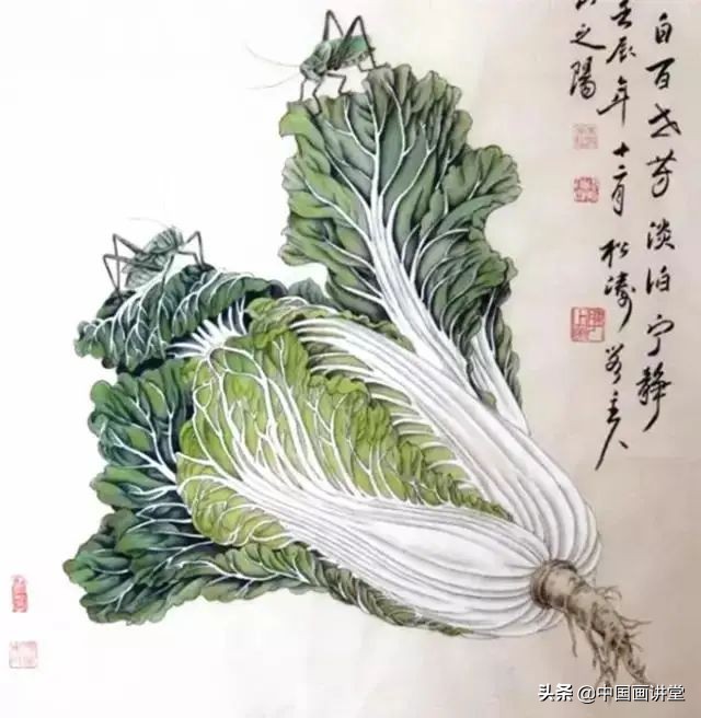 新手进来，国画画法的全过程