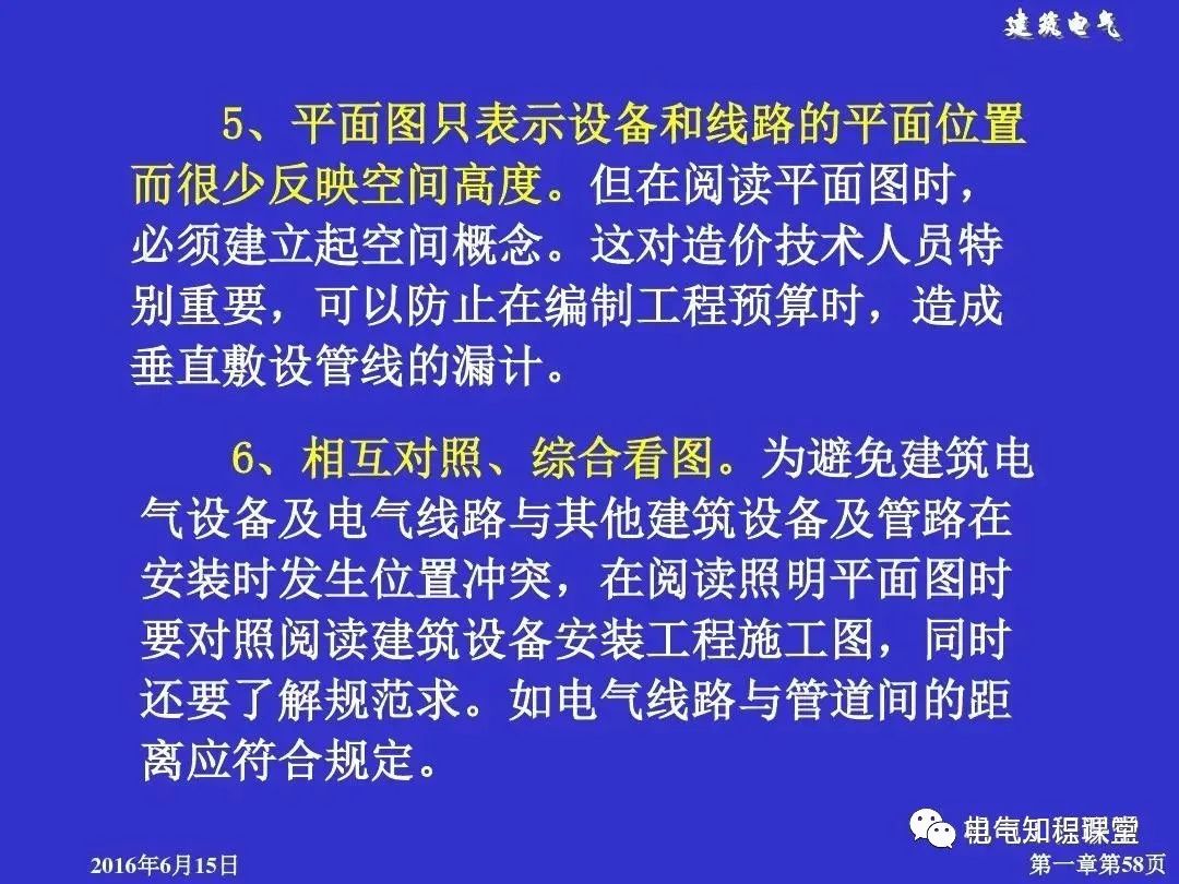 建筑强电和弱电的基础知识与识图（94页PPT详解）