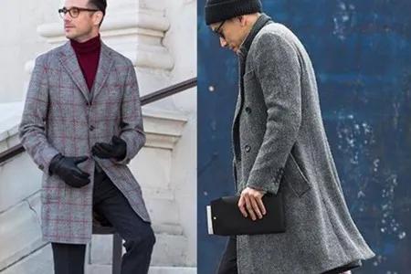有品味的绅士男，冬季都爱穿件有格调的呢大衣