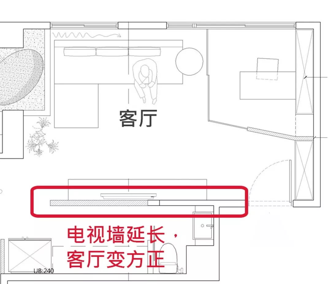 爆改60㎡小公寓,榨出三居室,玻璃书房、大浴缸,都有了