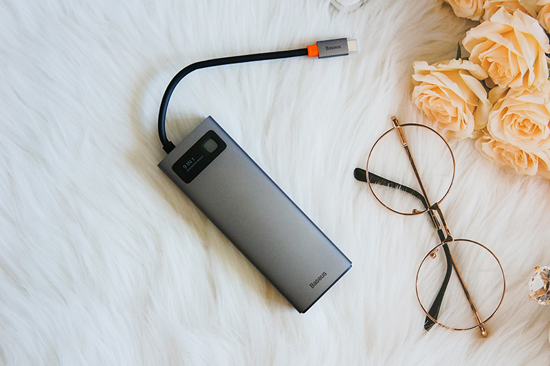 接口多才高效！倍思九合一多功能Type-C扩展坞体验