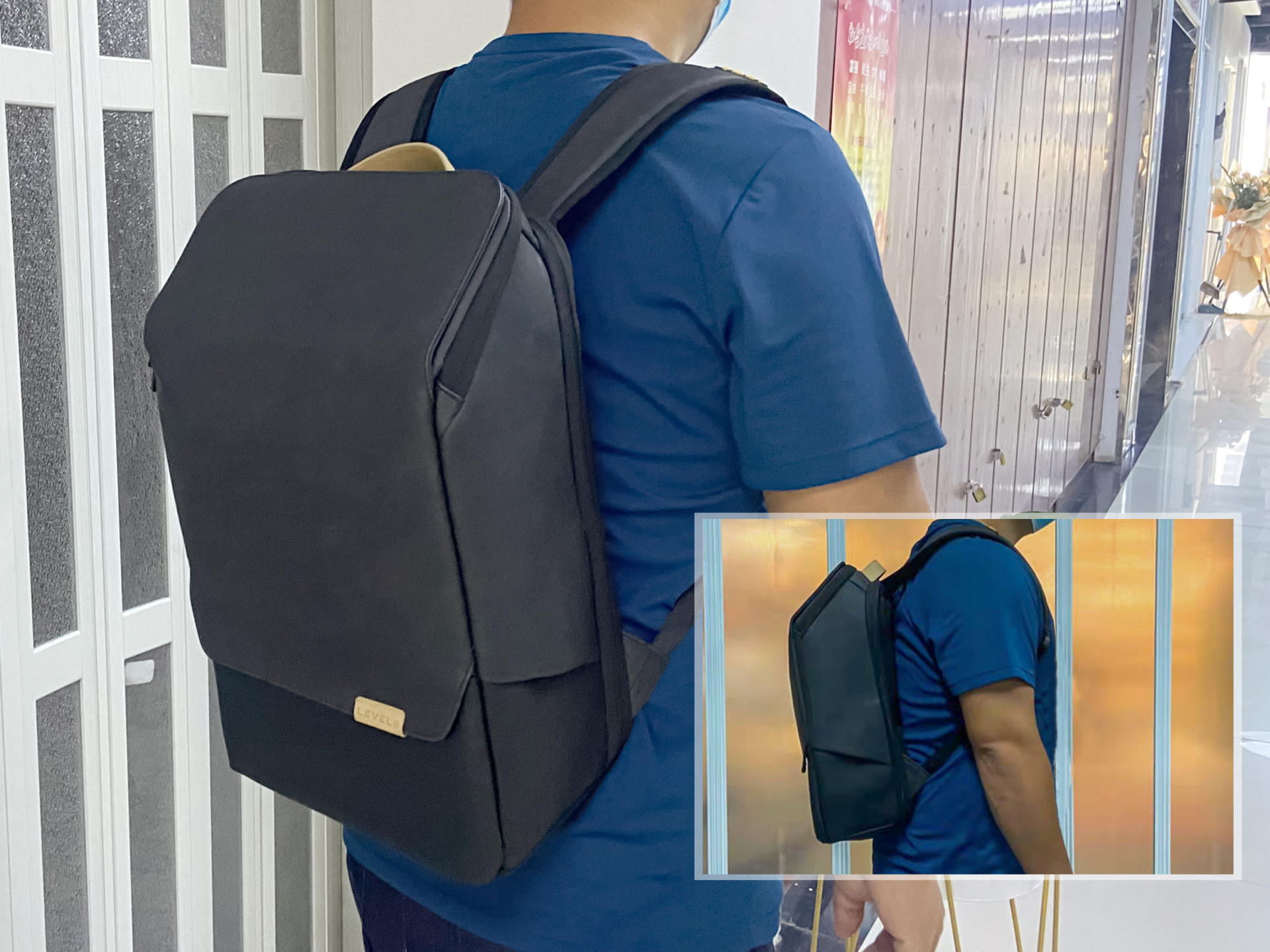 奋青日常通勤新装备 地平线8号LEVEL8都市双肩包