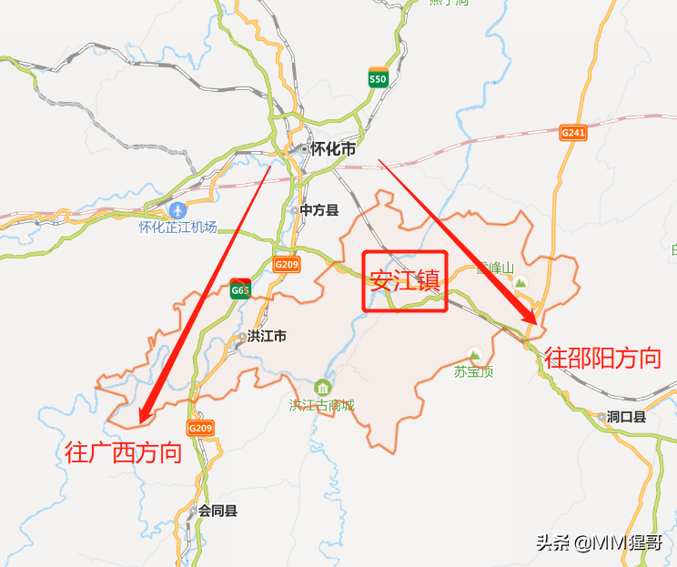 湖南洪江安江镇，从这5个方面看，完全是一个县的水平了