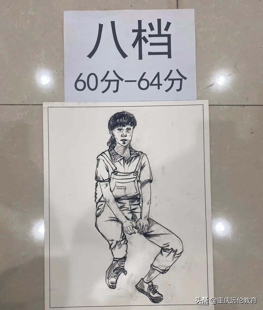 最新美术一模评分标准公布！高低分卷差距大！看看你属于第几档？