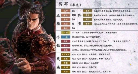 三国志14最强个性排行，泛用的神机不在榜内，最强个性仅他专属？