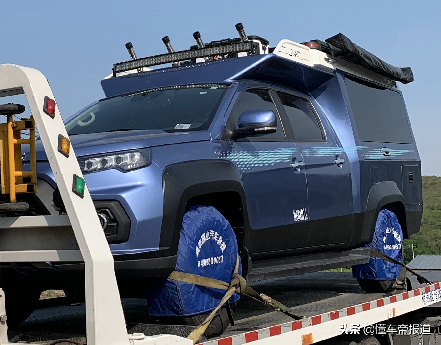 新车 </p><p>　　 垂钓爱好者专属皮卡，江铃域虎钓鱼版实车首曝，计划6月上市