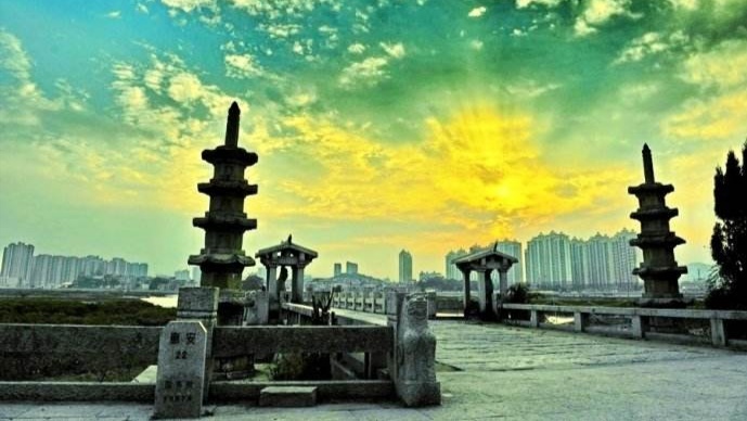 诗情画意里的洛阳桥