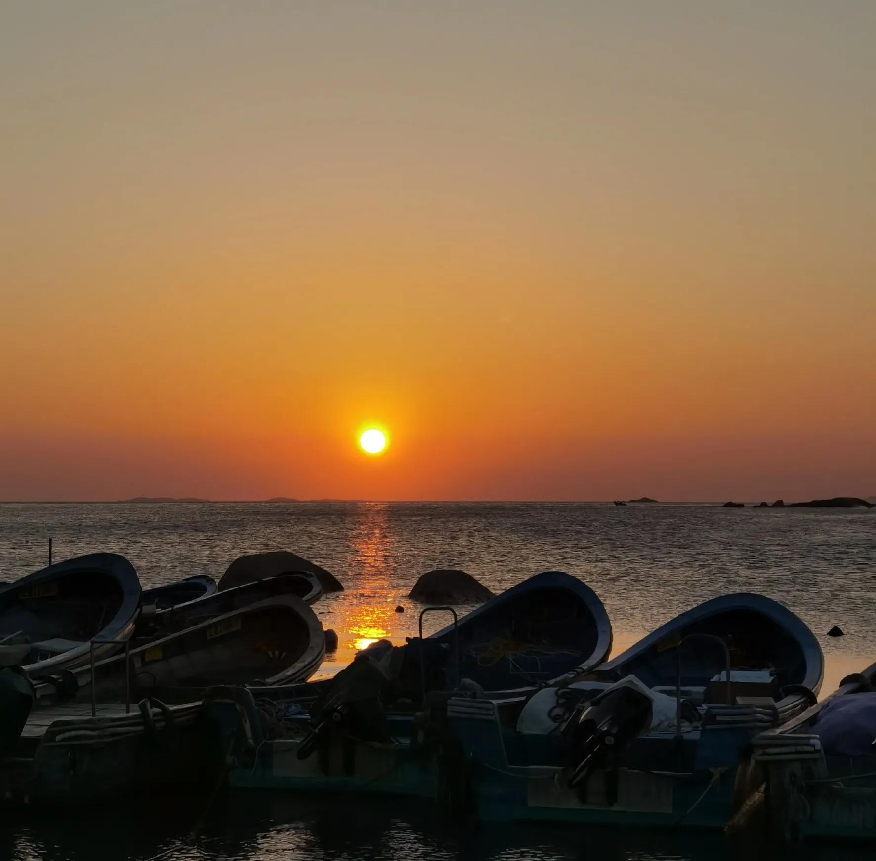 一生一定要看的，海边日落