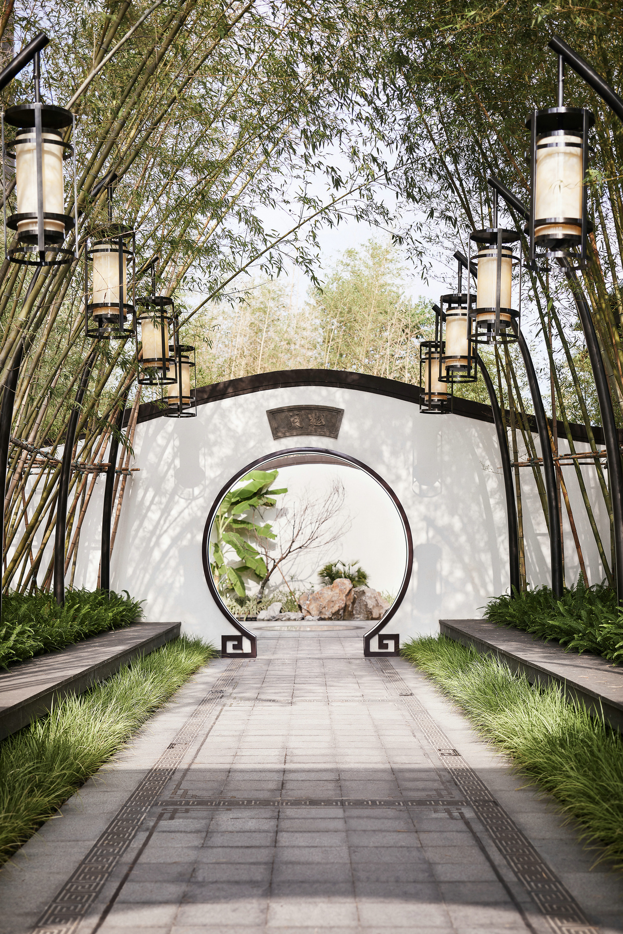 竹的韵味最配中式庭院,重诗话情趣,意境创造,贵于含蓄蕴藉,其审美多