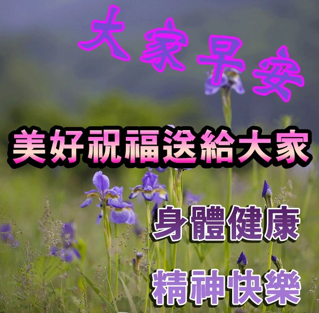 只要用心，生活中的美和喜悦便会不请自来，早安