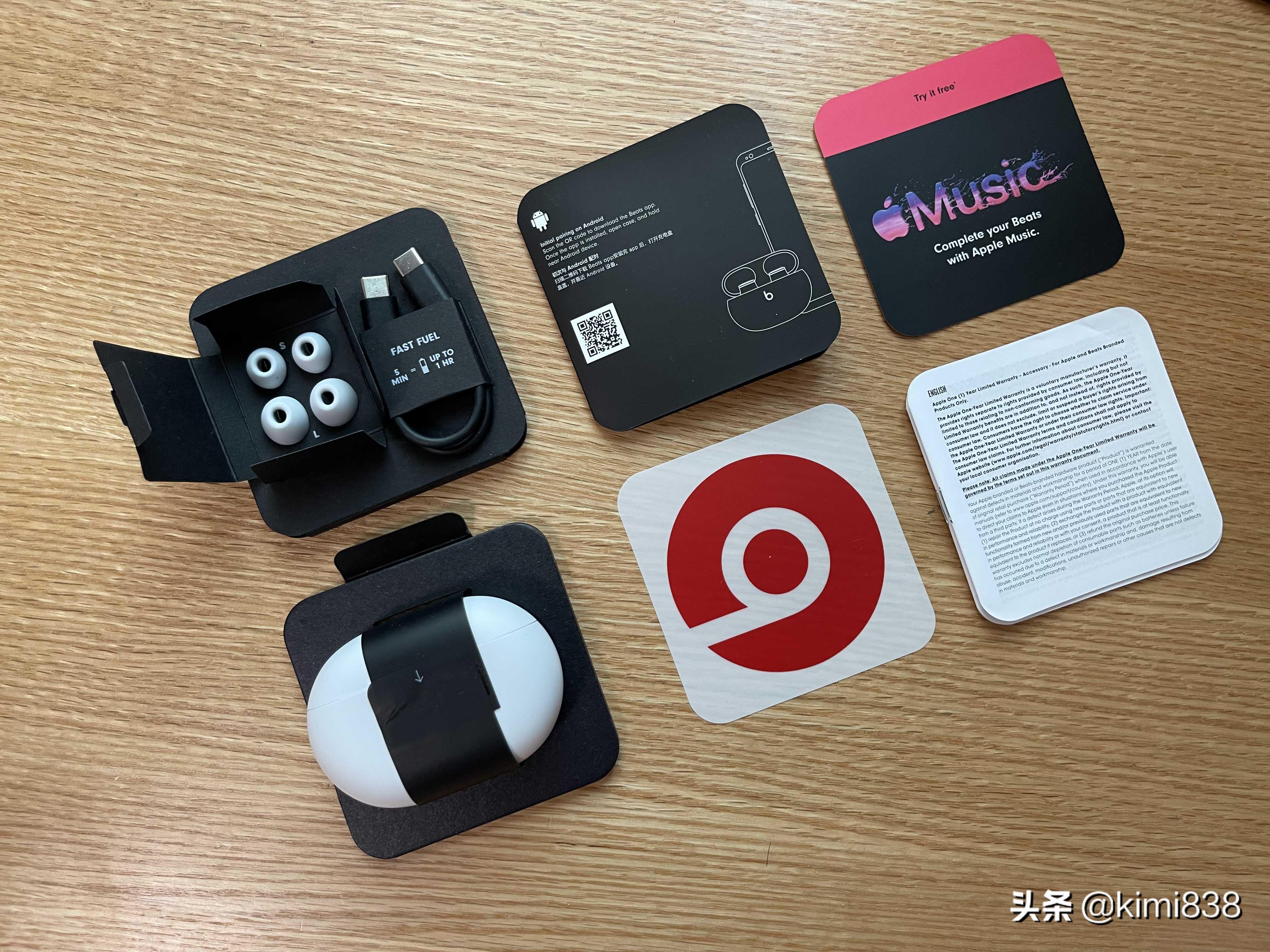 AirPods Pro 平替 Beats Studio Buds 真无线主动降噪蓝牙耳机