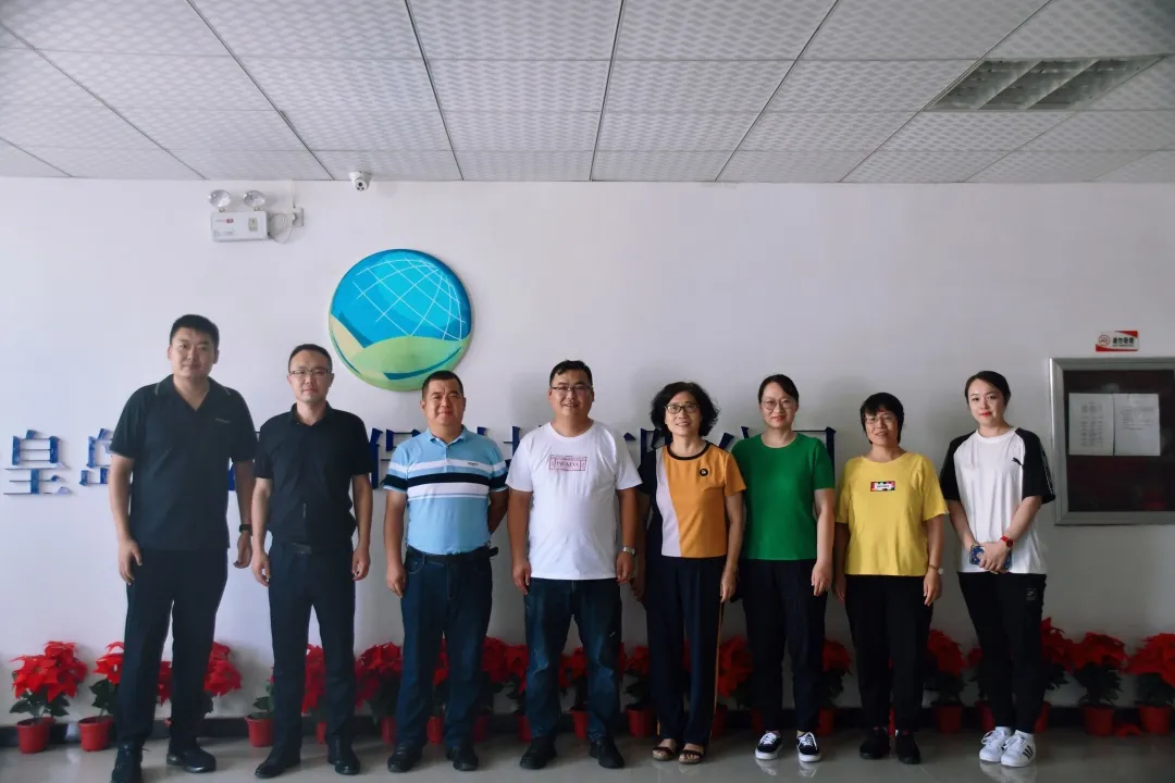 河北建材职业技术学院与我单位就共同建立校企合作关系洽谈协商