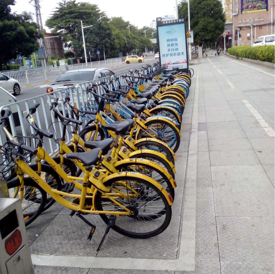 佛山市共享单车市场调查报告：政企疑启用共享单车电子围栏措施