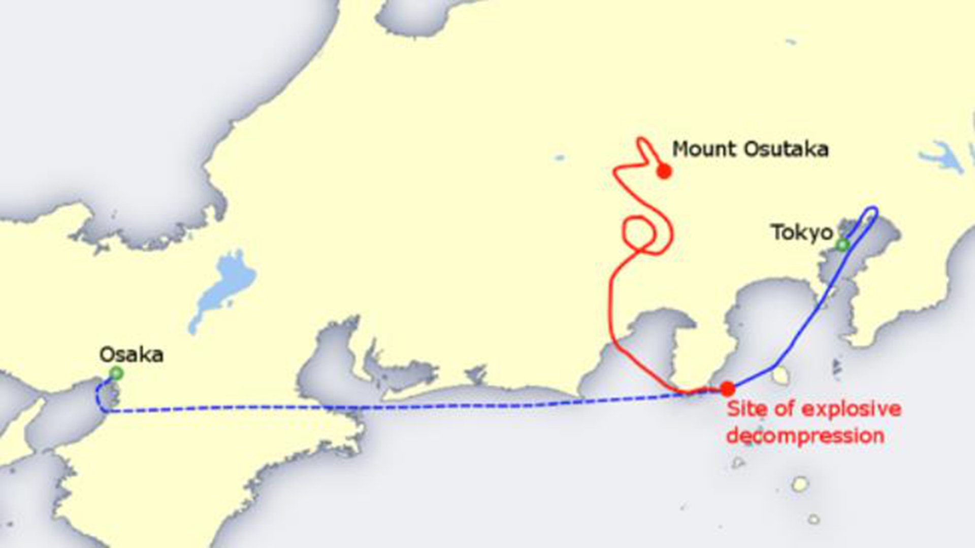 日本航空123号班机空难(单一客机的最大伤亡事故，日航123号航班坠毁，令世界为之叹息)