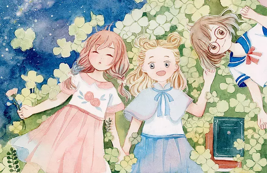 镜花水月，插画师用一支水彩笔画出一个梦想王国！