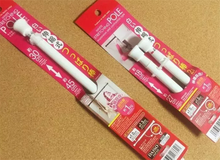 普通伸缩杆在日本主妇手中，能变出5种花样！难怪都夸她们会收纳