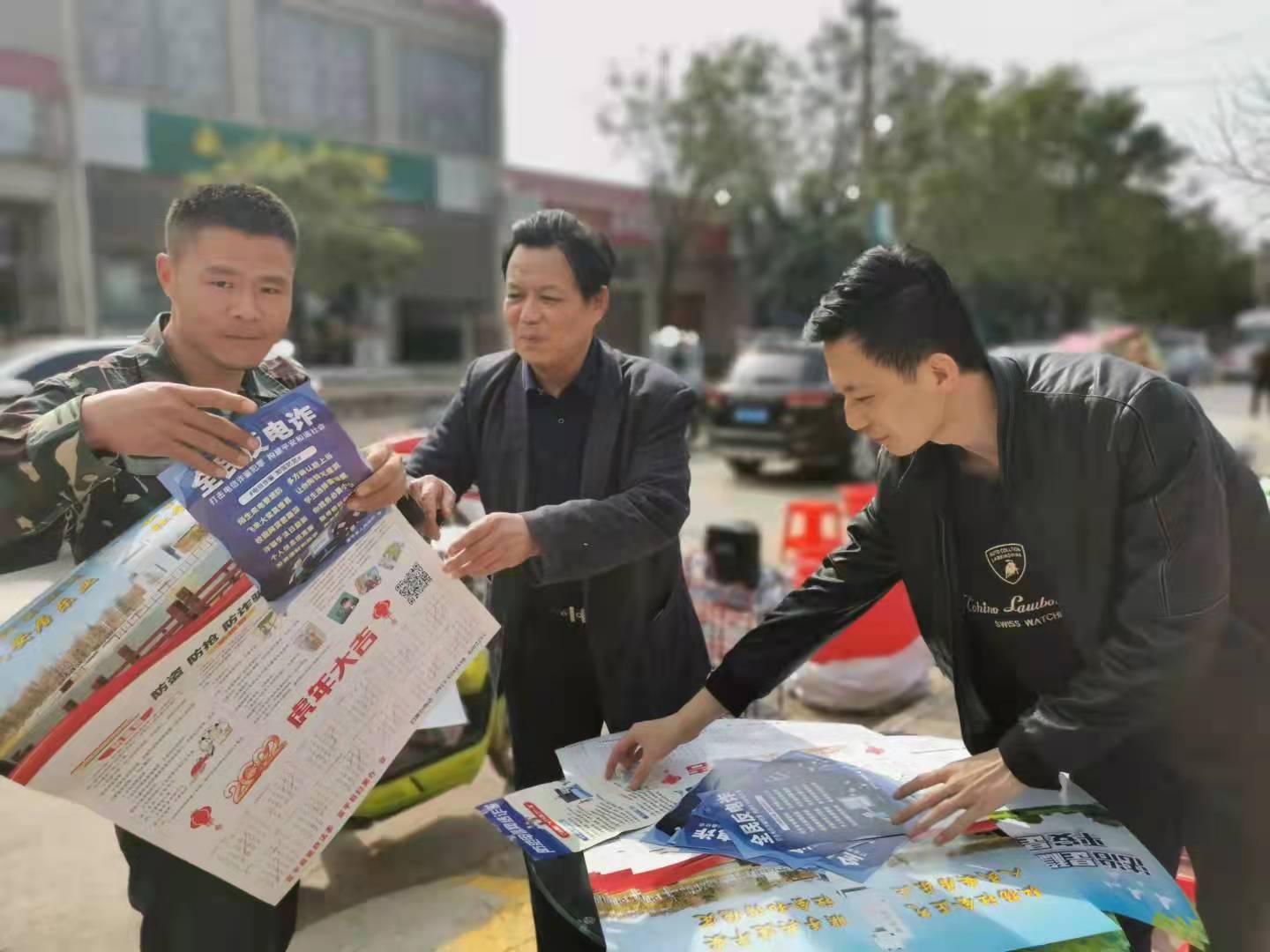 平安建设常态宣传 助力平安富平建设——富平法院流曲法庭开展平安建设宣传活动