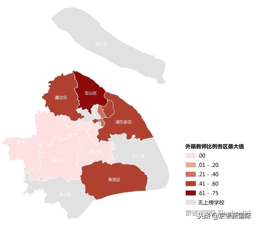 上海国际学校区域分析：杨浦区光华学院剑桥国际中心竞争力最强
