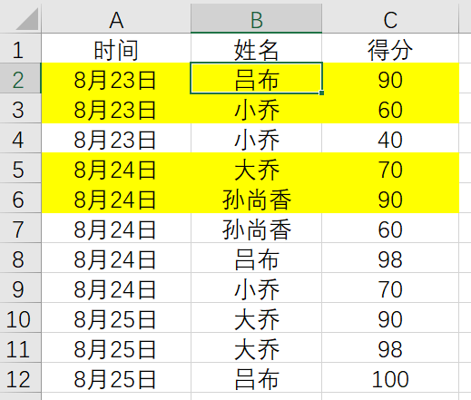 excel找出重复项并提取其中一个，找出重复项数据提取一个