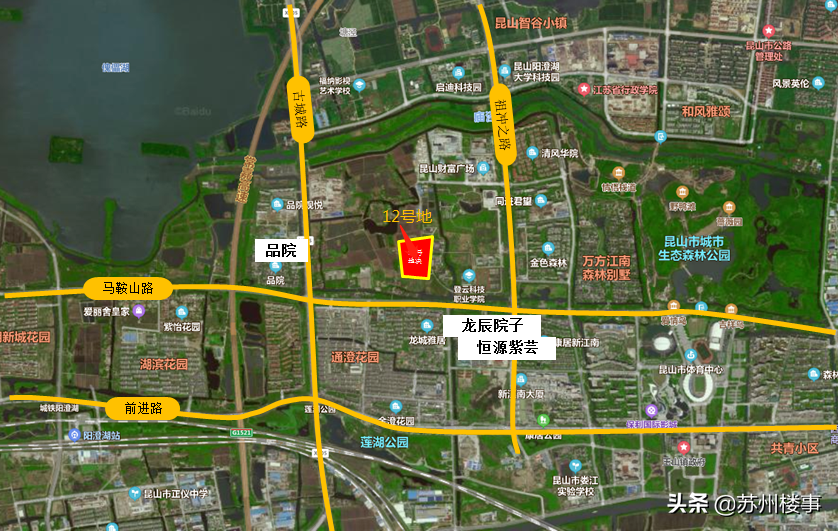 又是零溢价！昆山城投12.4亿摘得城西商住地 楼面价9415