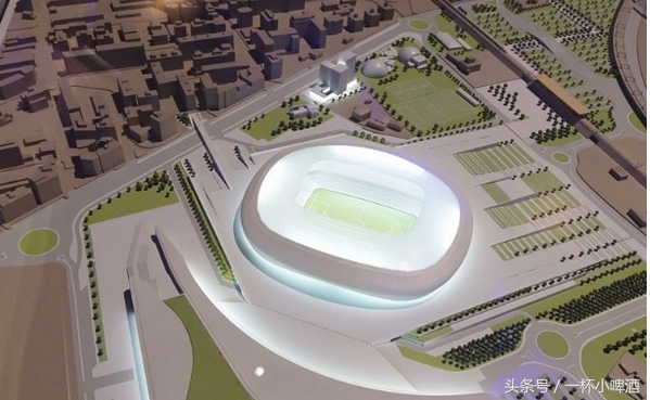 佛罗伦萨新球场模型图8:乌迪内斯,新弗留利球场,容量22300人.