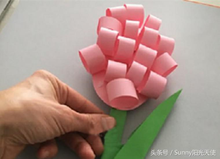 幼儿园手工——卷纸筒与彩纸，做出可爱毛毛虫与风信子（附教程）