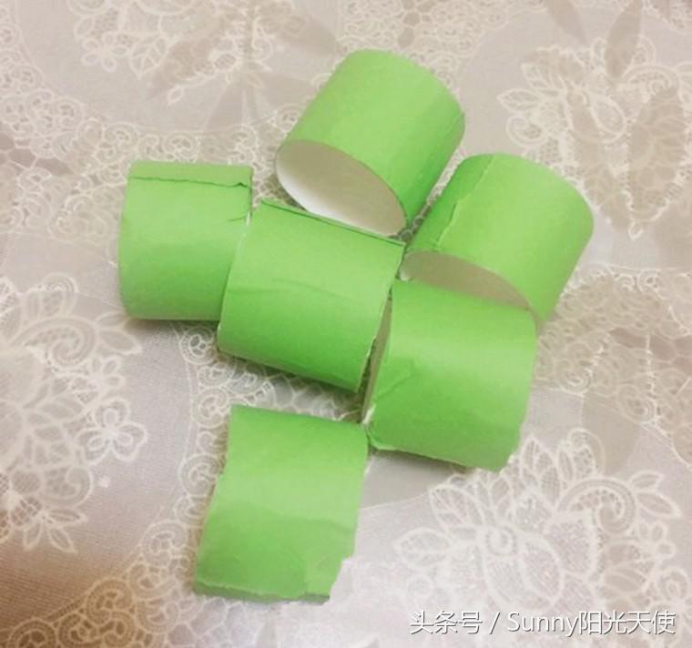 幼儿园手工——卷纸筒与彩纸，做出可爱毛毛虫与风信子（附教程）