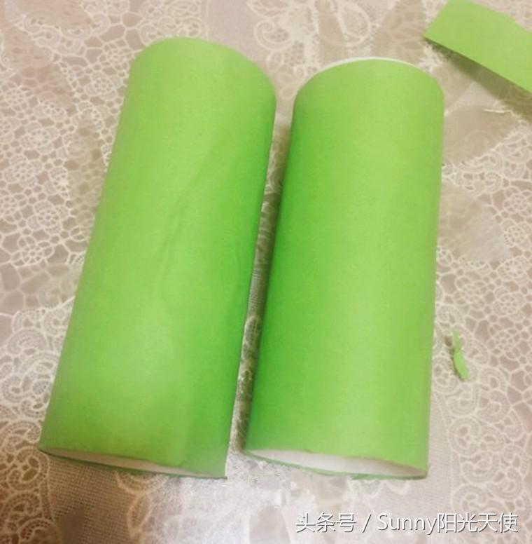 幼儿园手工——卷纸筒与彩纸，做出可爱毛毛虫与风信子（附教程）