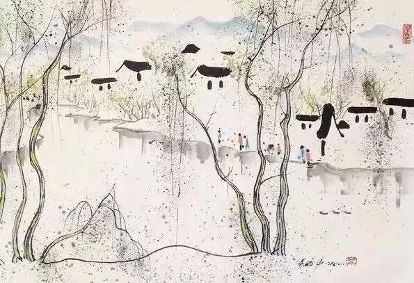 不知细叶谁裁出 二月春风似剪刀