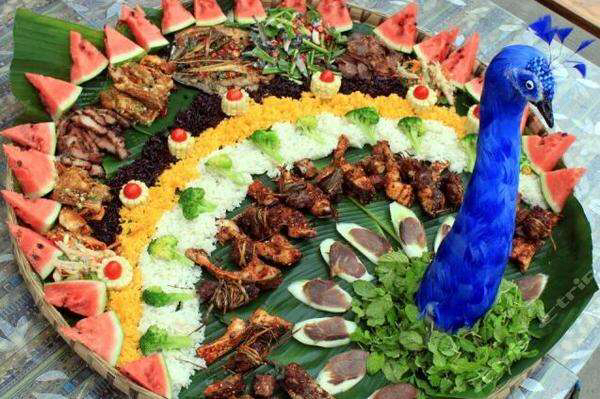 饭也是云南的特色之一67傣族手抓饭是云南西双版纳傣族的特色美食