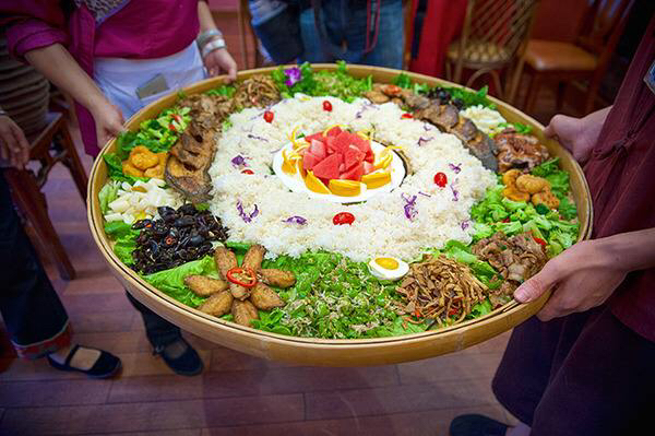 舌尖上的美食,傣族手抓饭,简单易学