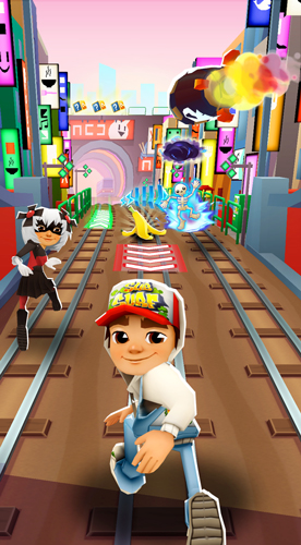 阳春三月赏樱花 《地铁跑酷》东京版今日上线