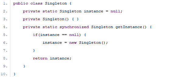 Java开发者：单例模式实现的7种套路，你知道几个？