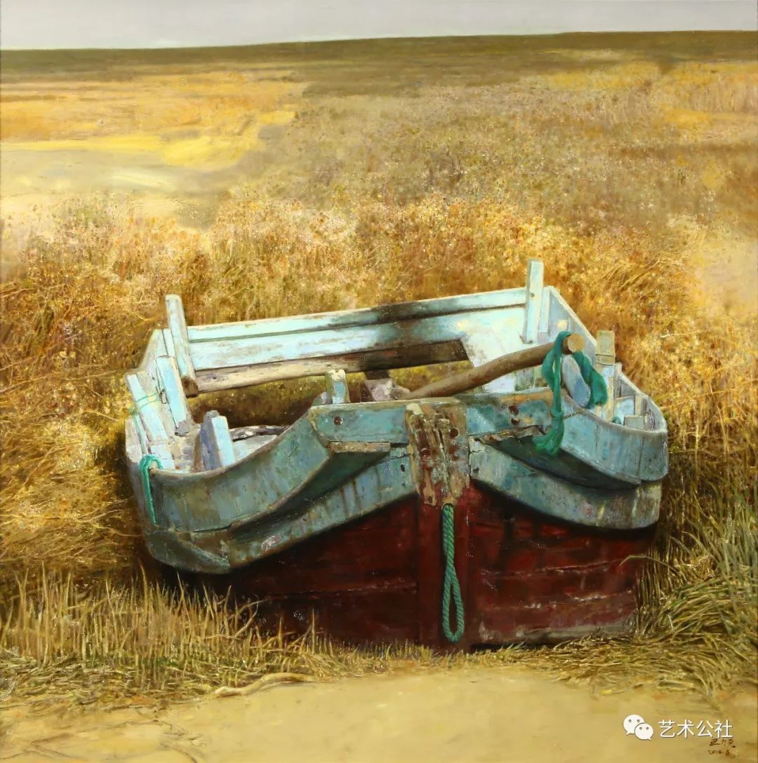 视觉的寓言 静远的诗意——著名画家王力克油画中的人与景