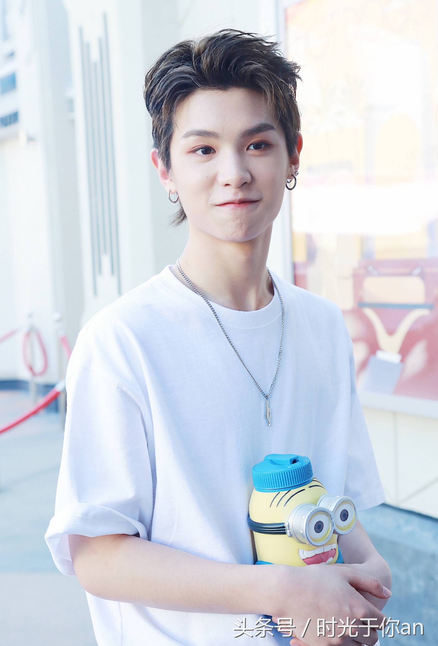 nine percent去环球影城了,他们的粉丝名和应援色你都知道吗?