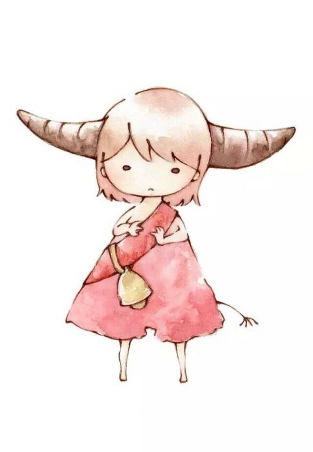 十二星座卡通人物形象:值得收藏系列,双子水瓶简直可爱感爆棚