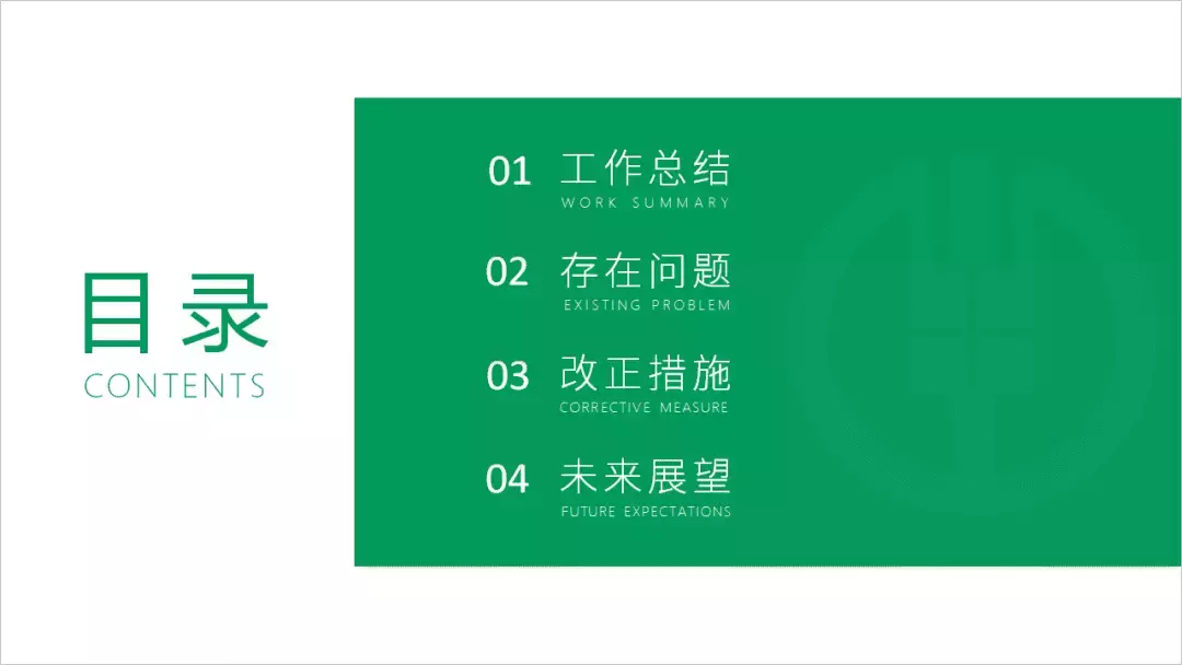PPT目录的几种常见类型，都在这里了！