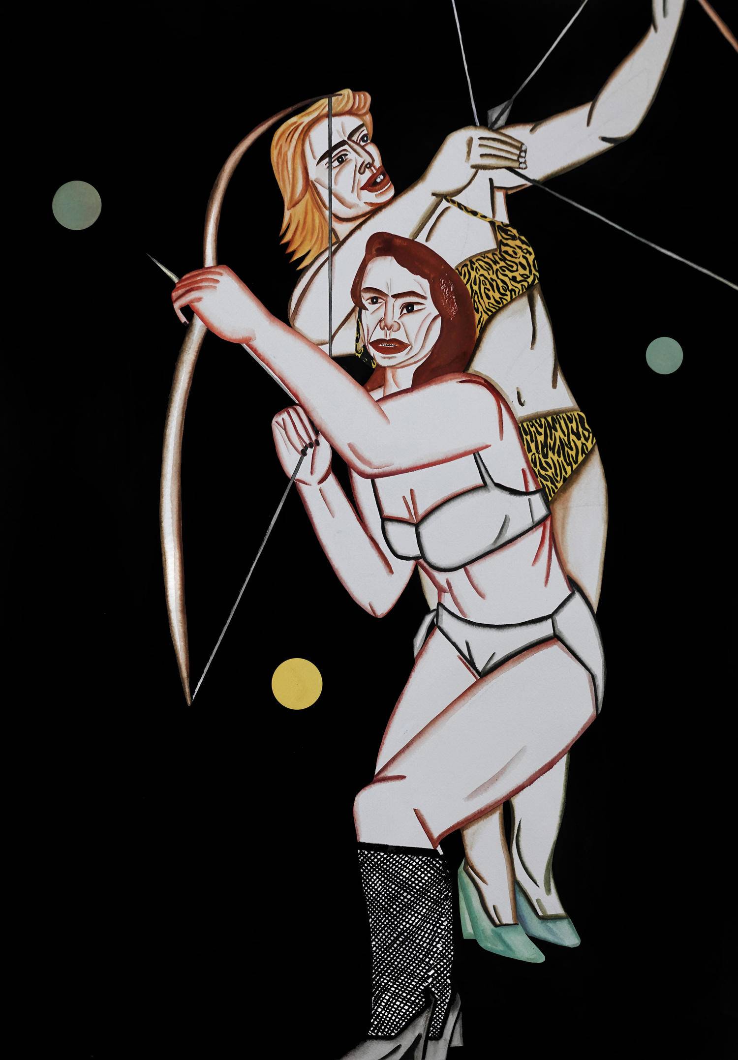 丧系画家十音:刺一首诗给你"虚掷的光阴"|张小玉