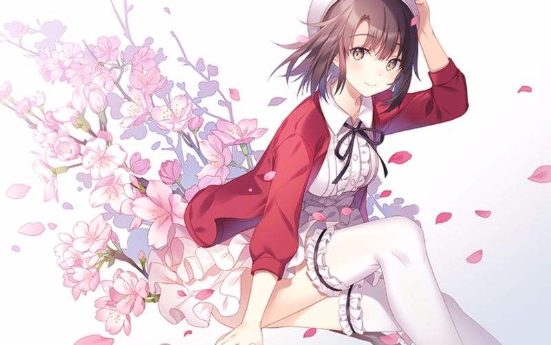 动漫中的那些白色连裤袜美少女