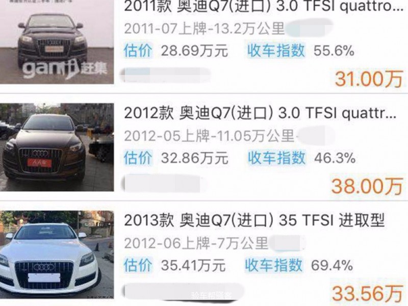 8万买奥迪Q7不是梦，解密二手车商都不敢涉足的深水区！
