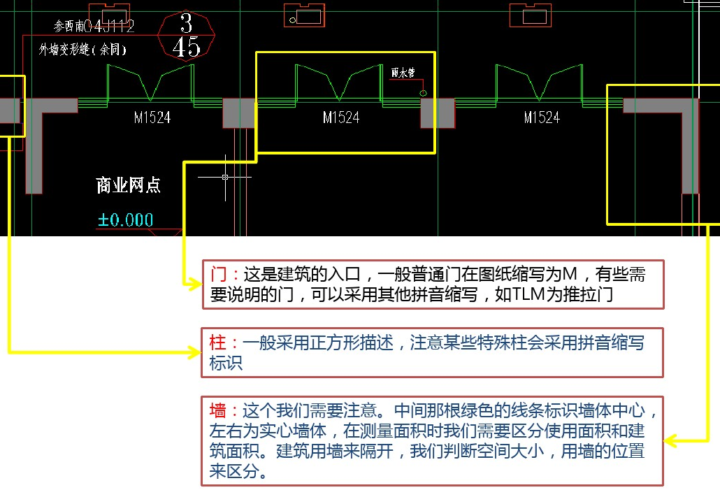 建筑图纸识图教程，看懂一张建筑图只需2个步骤