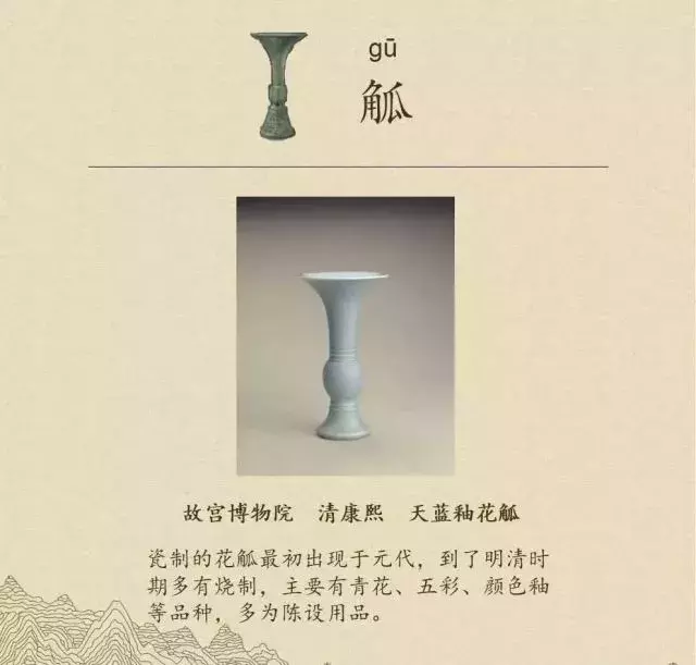 收藏|盉、簋、甗、戣、罍、鬲、匜、彝,博物馆生僻字轻松掌握!
