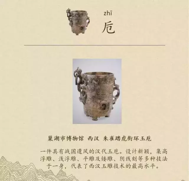 收藏|盉、簋、甗、戣、罍、鬲、匜、彝,博物馆生僻字轻松掌握!