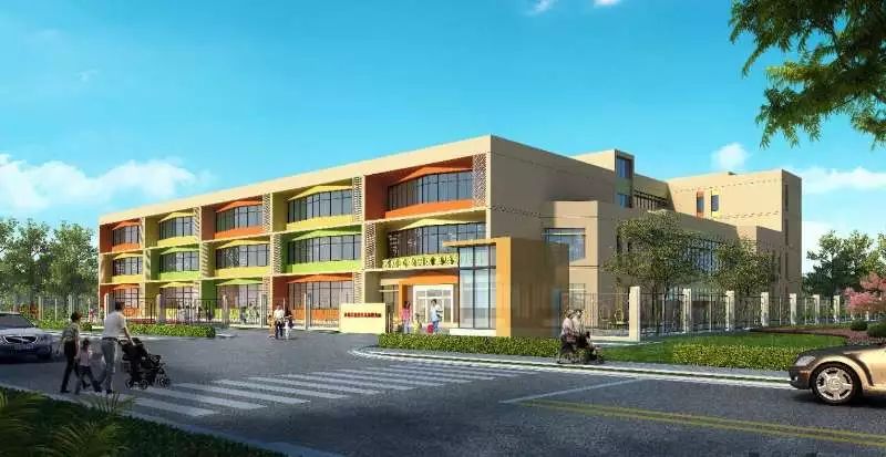 颜值超高！东沙湖学校西校区9月将投入使用，园区另外还有10所学校……