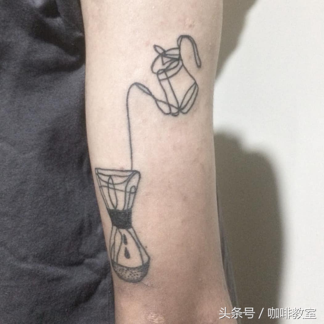 社会咖啡师纹身指南,100 张咖啡元素纹身图案参考