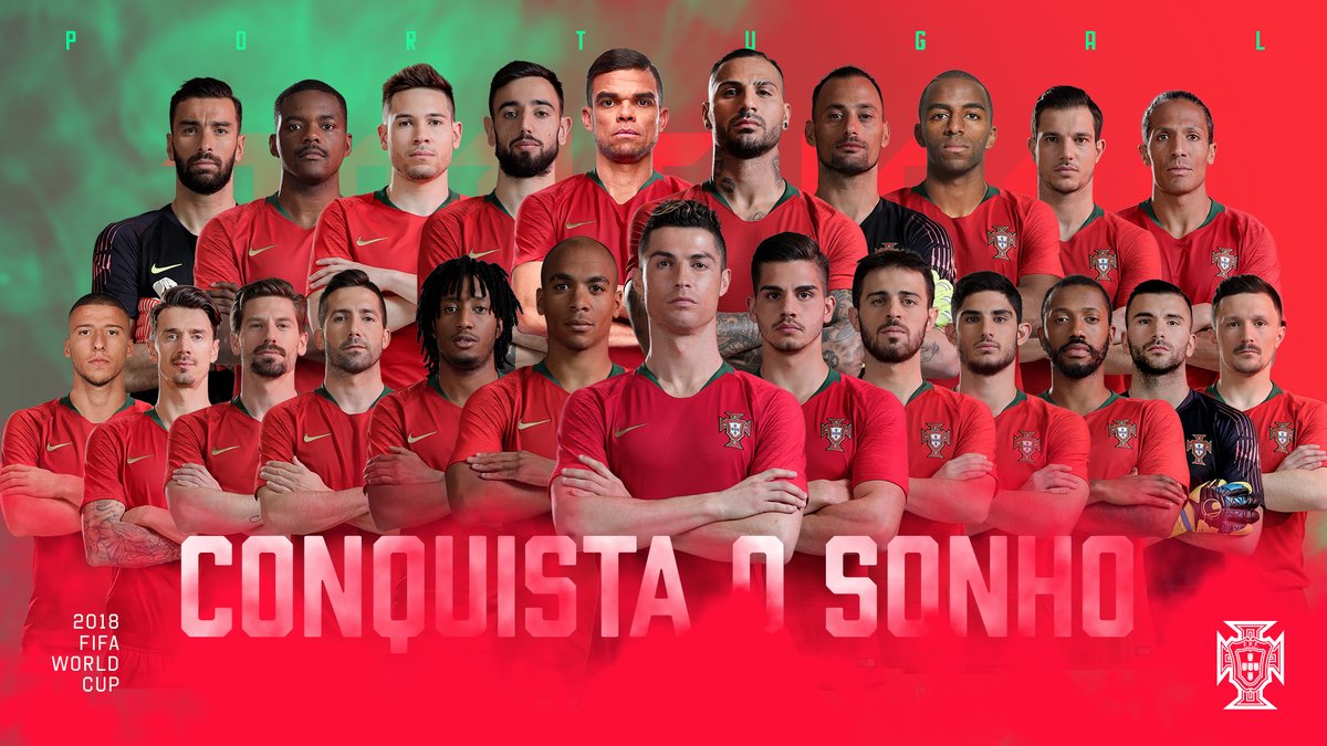 2018世界杯葡萄牙名单(葡萄牙23人名单：C罗、佩佩领衔，A席B席双双入选)
