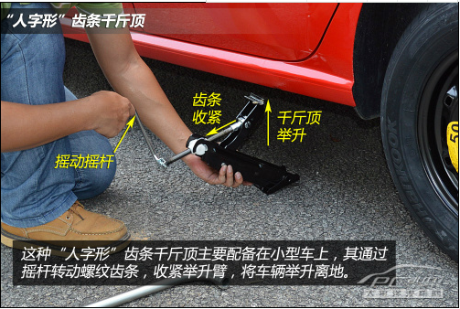 车辆自带的随车千斤顶怎么用？老司机教你正确用法！