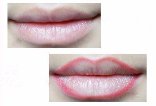 唇线与唇色诱惑