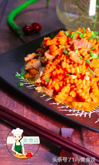 紅蘿卜炒肉,紅蘿卜炒肉的做法